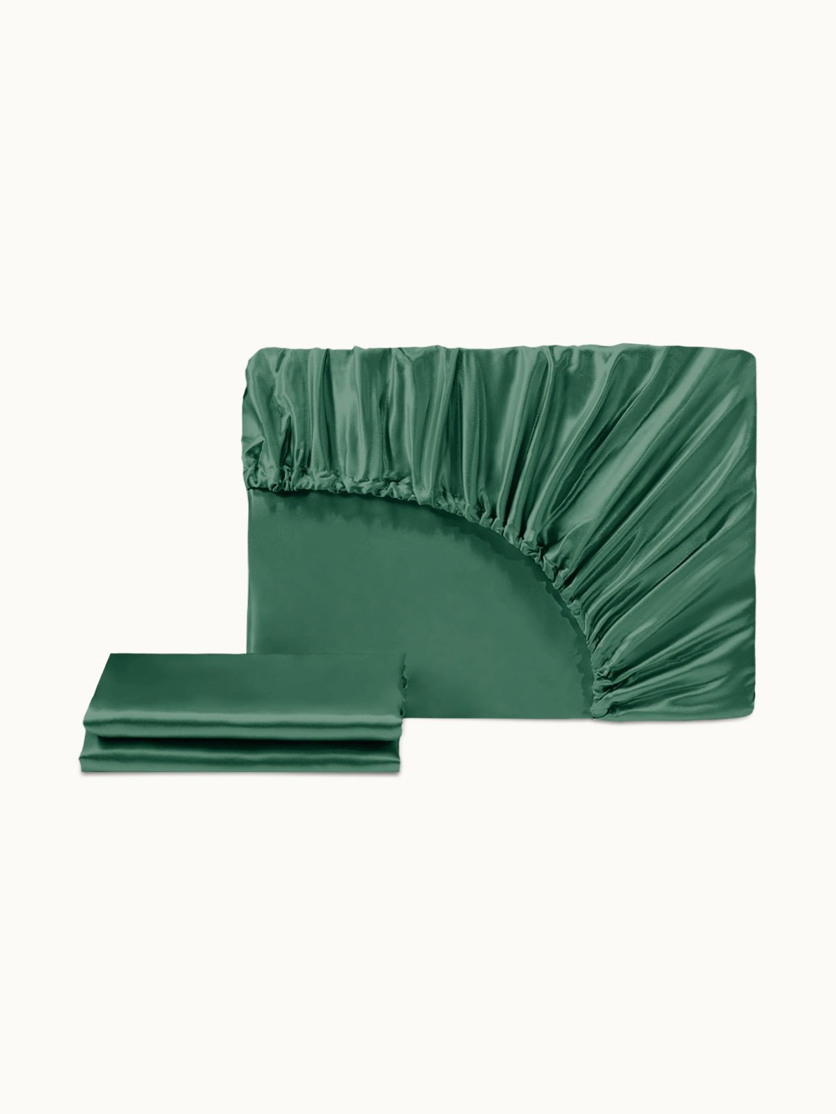 Soft Silk Fitted Sheet Set