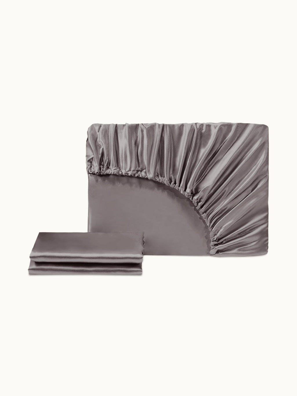 Soft Silk Fitted Sheet Set