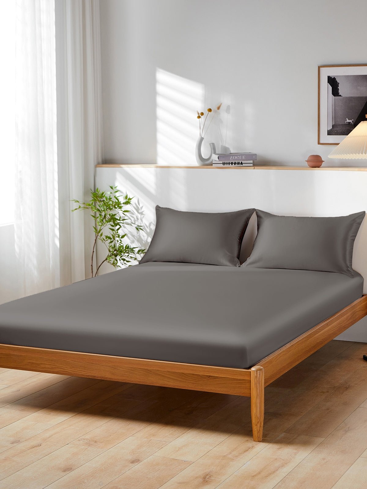 Soft Silk Fitted Sheet Set