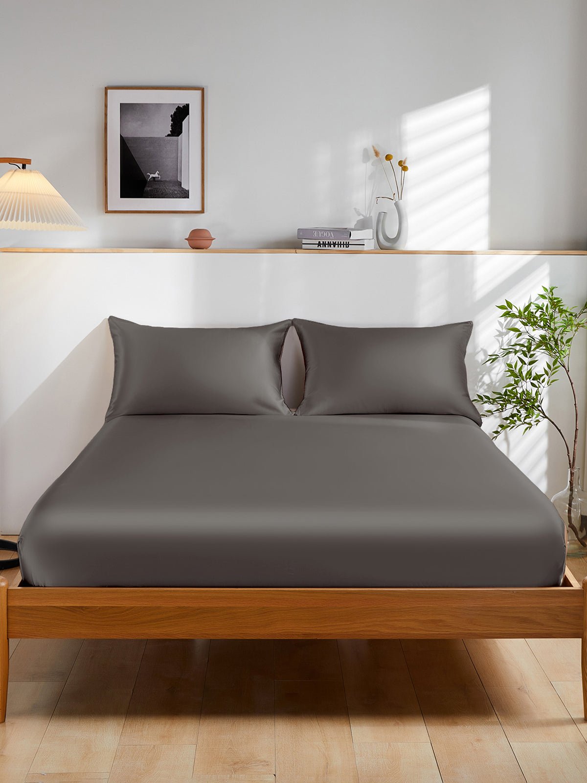 Soft Silk Fitted Sheet Set