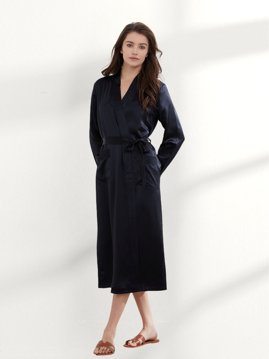 Elegant Mulberry Silk Robe