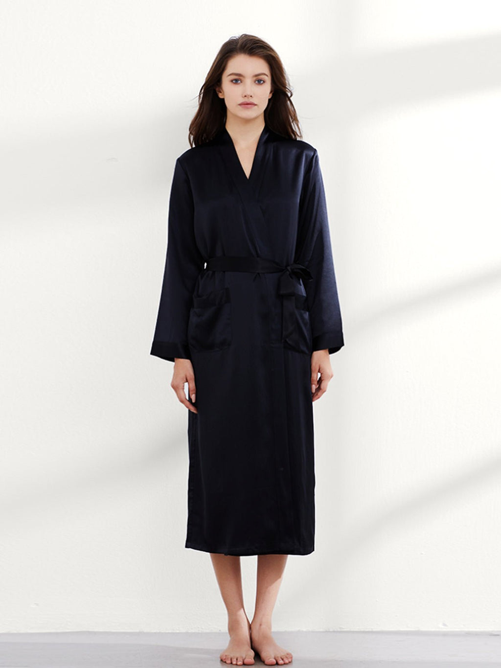 Elegant Mulberry Silk Robe