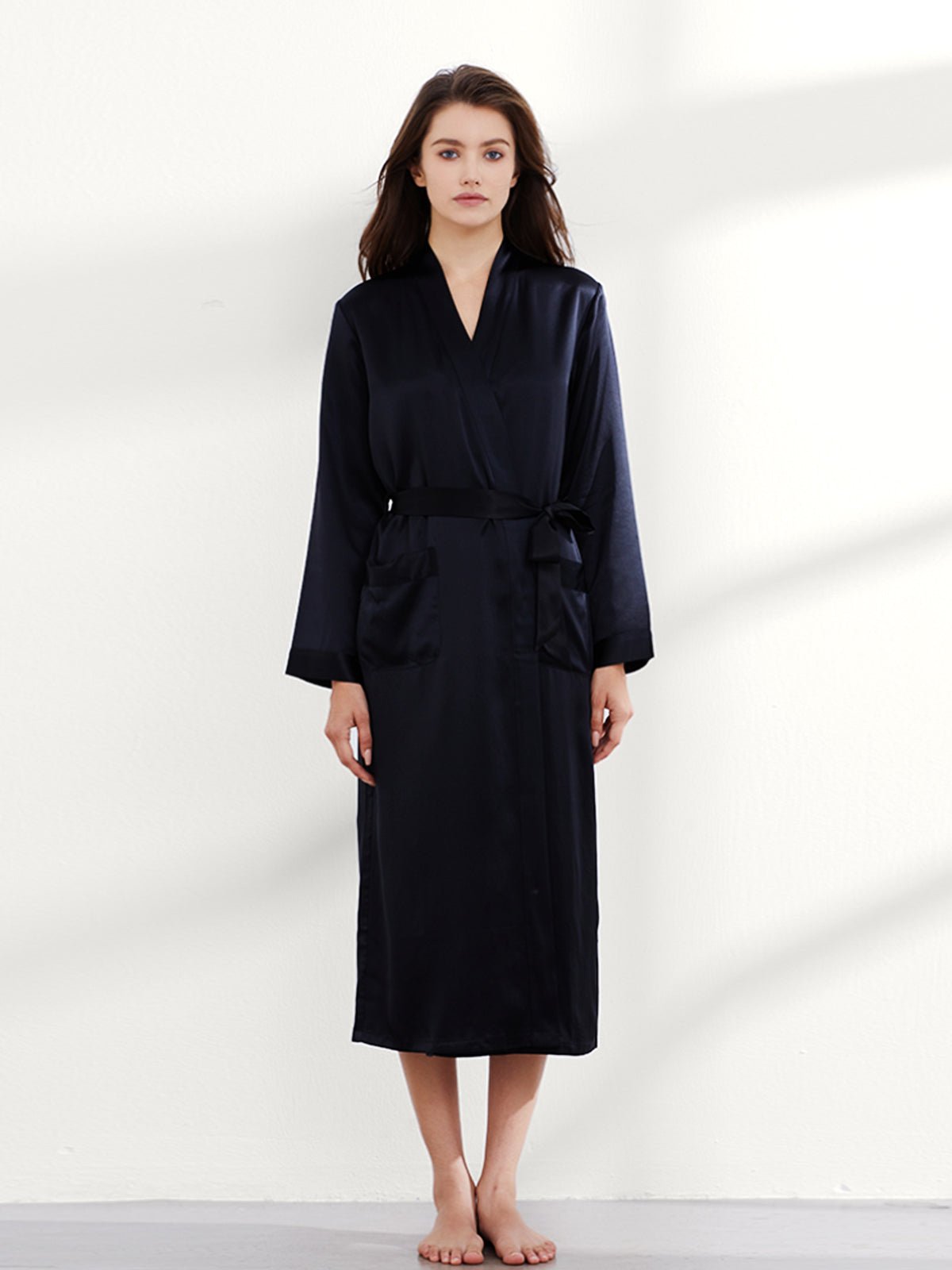 Elegant Mulberry Silk Robe