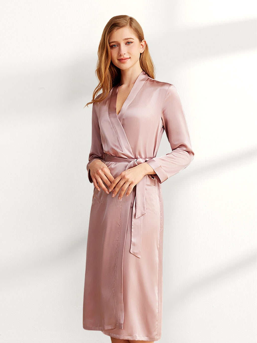 Elegant Mulberry Silk Robe