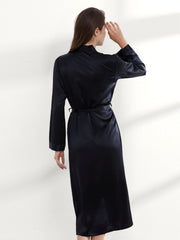 Elegant Mulberry Silk Robe