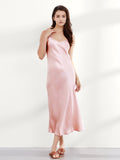 Elegant Mulberry Silk Slip Dress