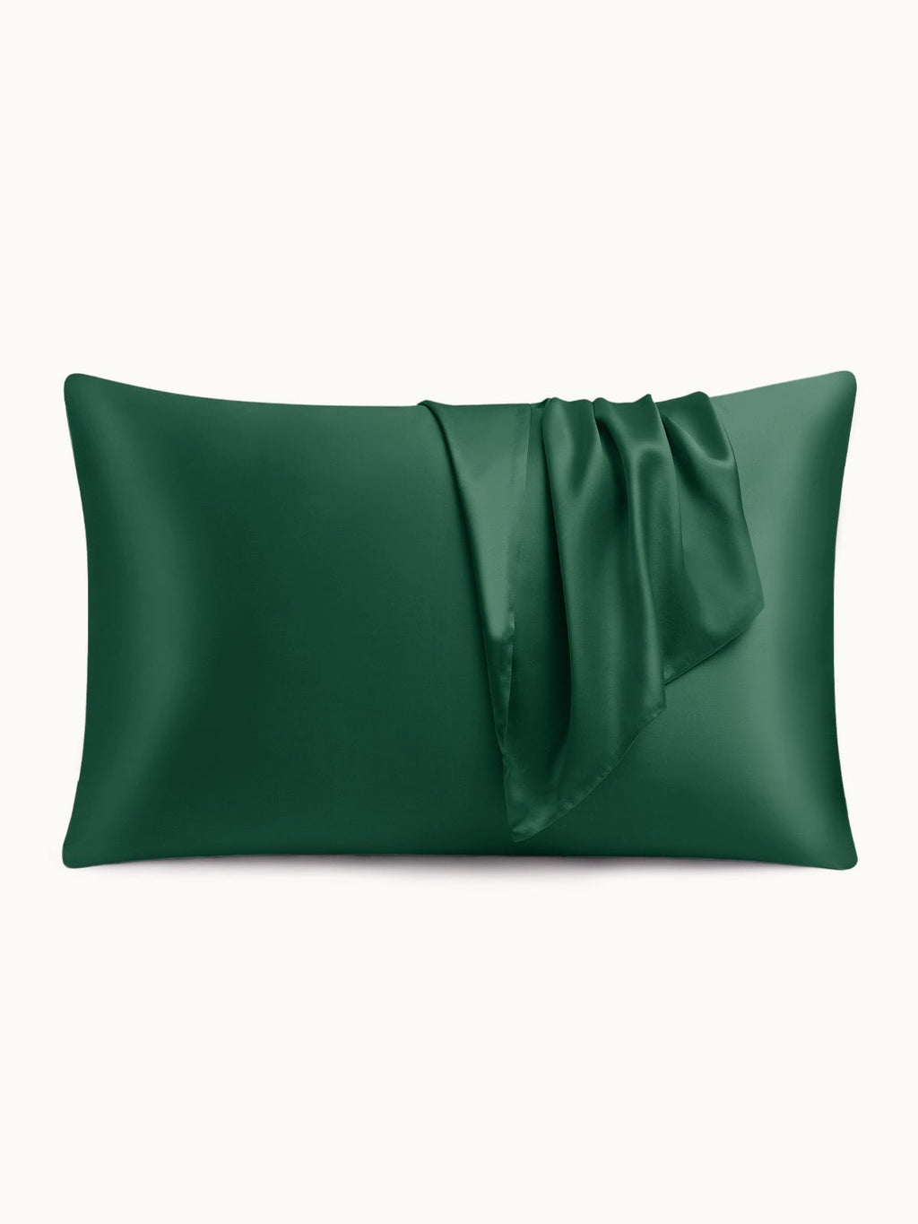 2 Pack Soft Silk Pillowcases with Hidden Zipper