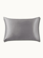 2 Pack Soft Silk Pillowcases with Hidden Zipper