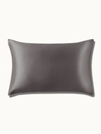 2 Pack Soft Silk Pillowcases with Hidden Zipper