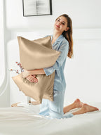 Soft Mulberry Silk Pillowcase with Hidden Zipper