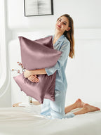 Soft Silk Pillowcase & Eye Mask Set