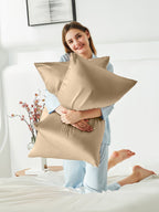 Soft Mulberry Silk Pillowcase with Hidden Zipper