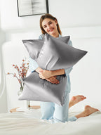 Soft Mulberry Silk Pillowcase with Hidden Zipper