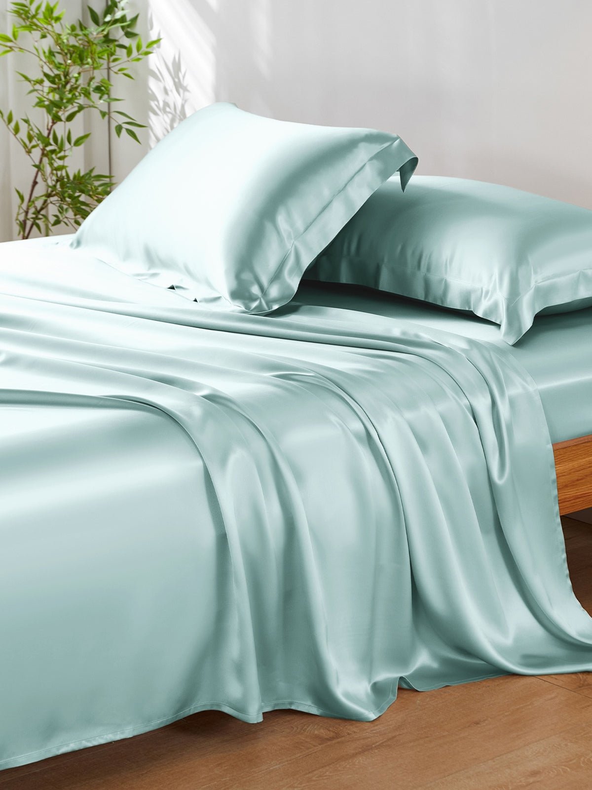 Soft Silk Sheet Set with Shams