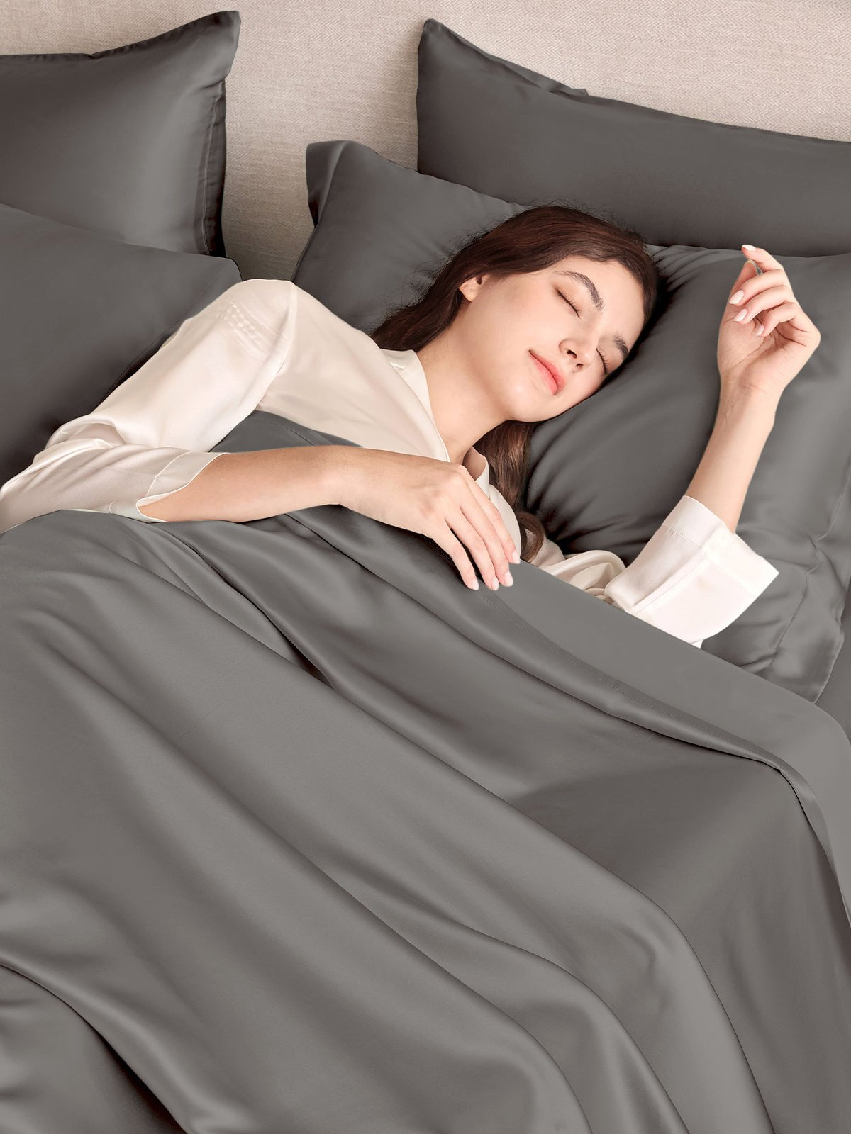 Soft Silk Sheet Set with Shams