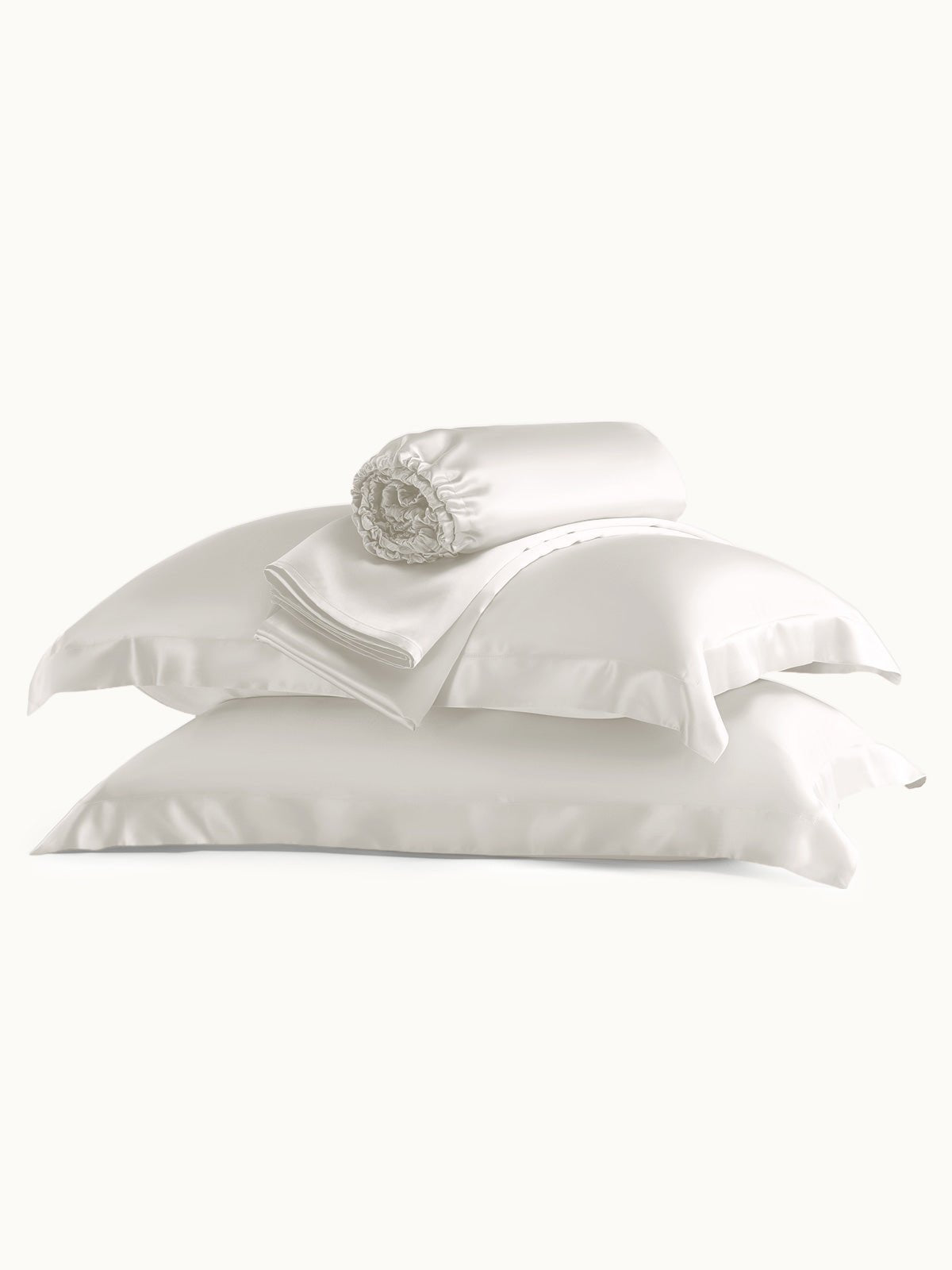 Premium Silk Sheet Set with Shams