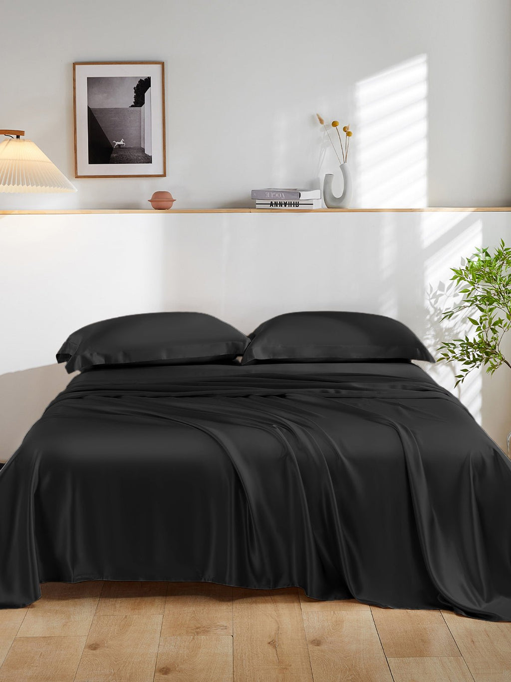 Soft Silk Sheet Set with Shams