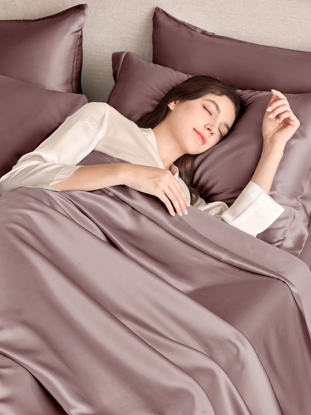 Soft Silk Sheet Set with Shams