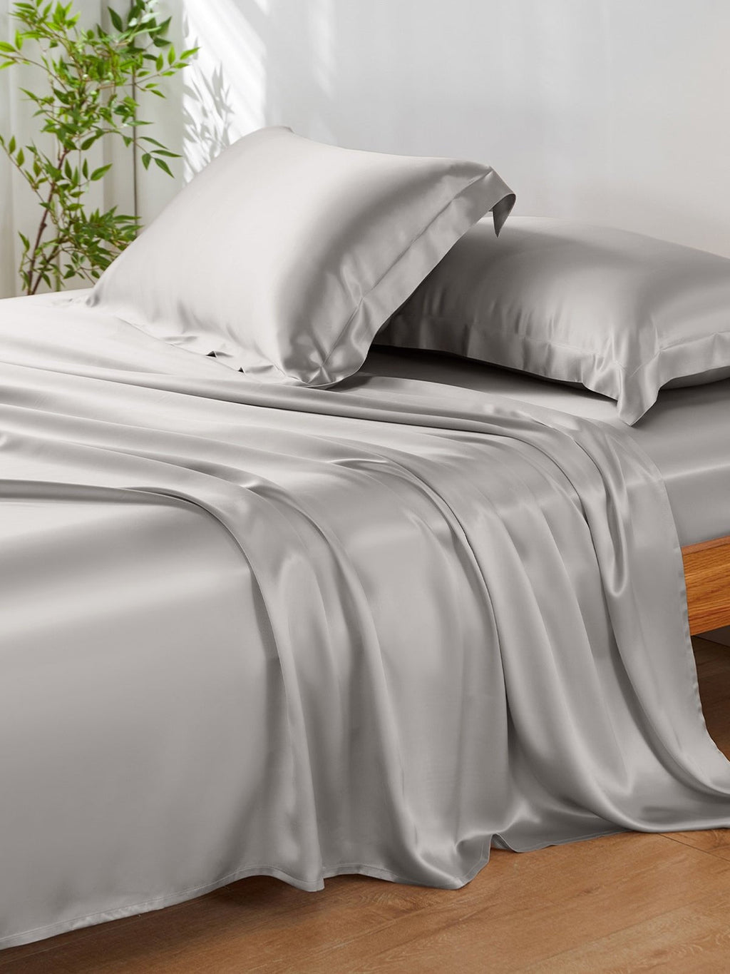 Soft Silk Sheet Set with Shams