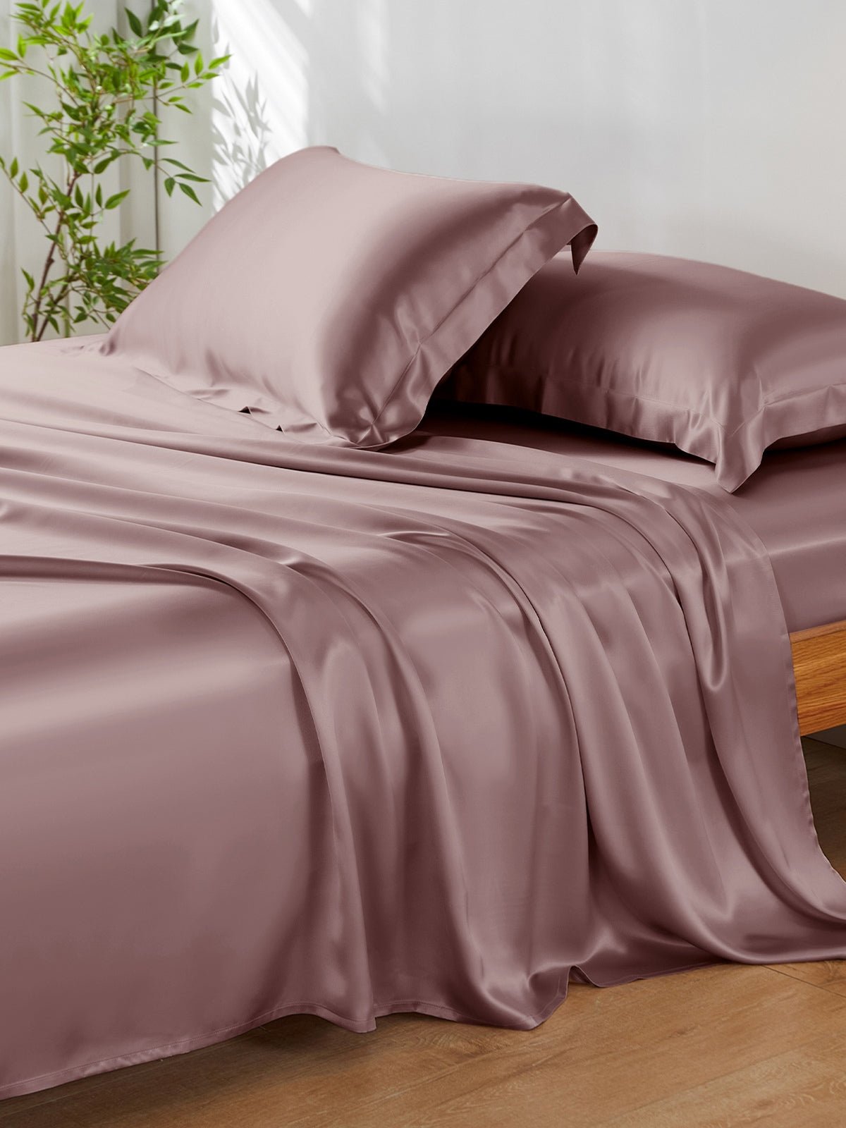 Soft Silk Sheet Set with Shams
