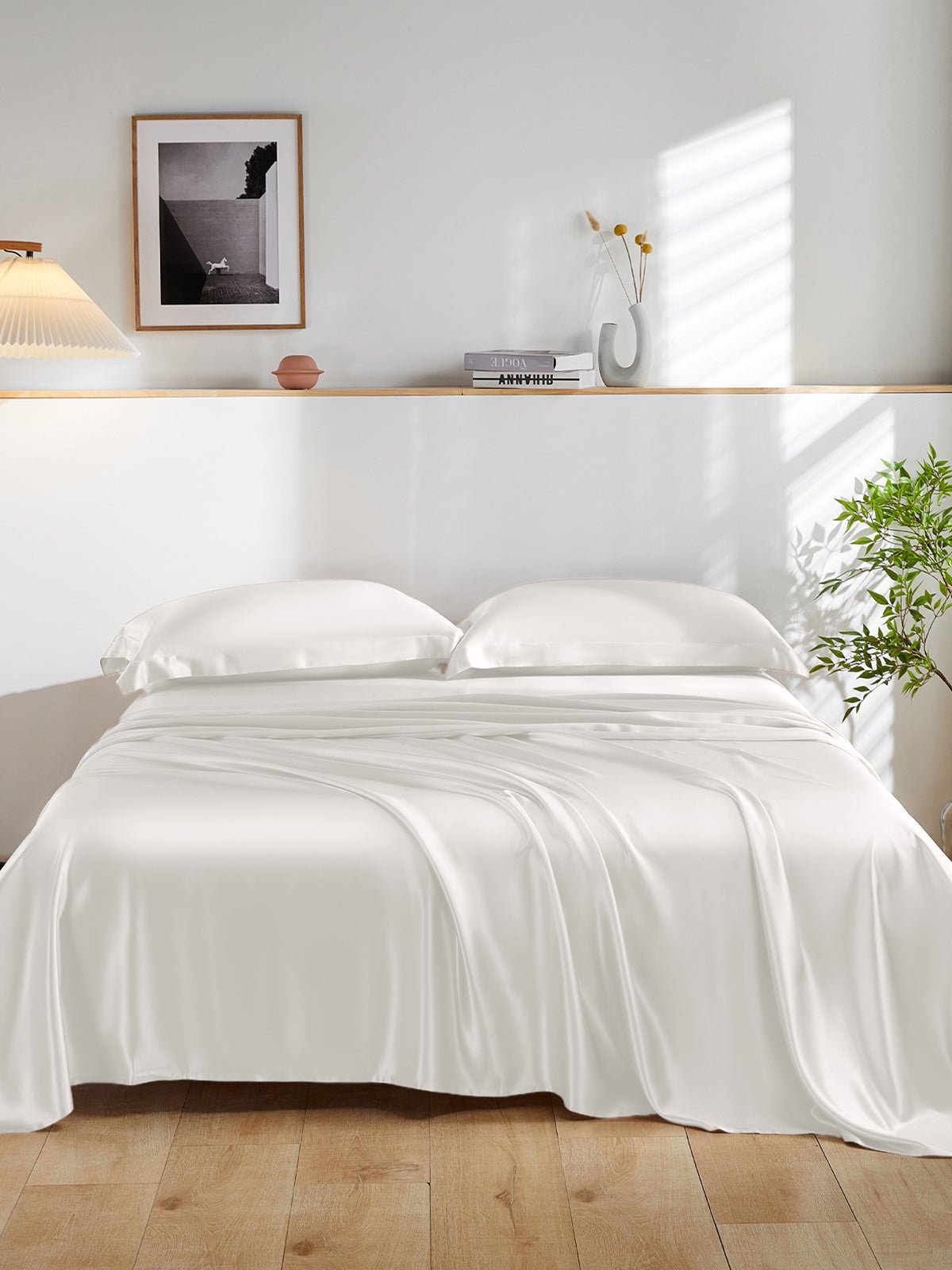 Soft Silk Sheet Set with Shams