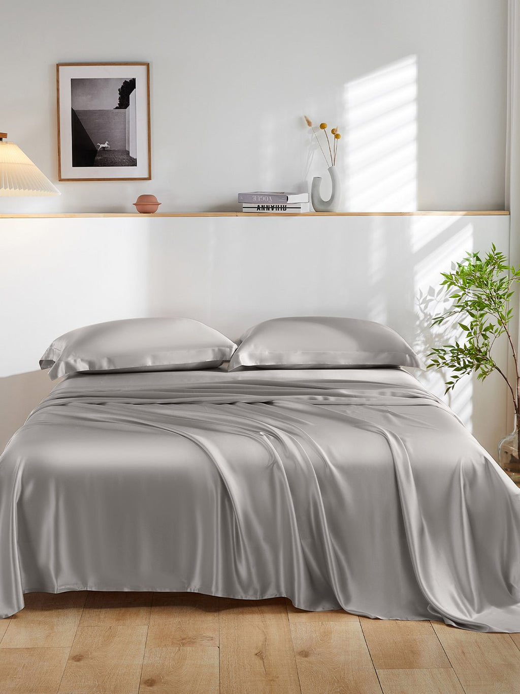 Soft Silk Sheet Set with Shams