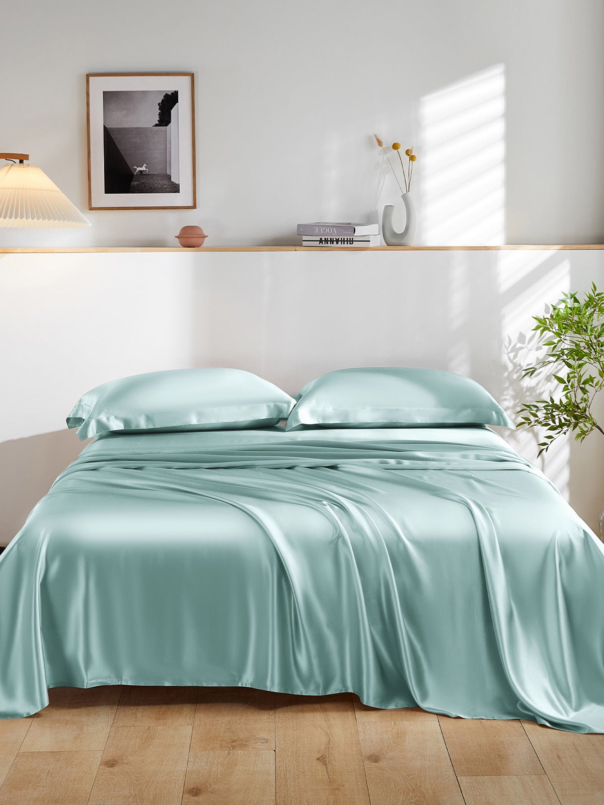 Soft Silk Sheet Set with Shams