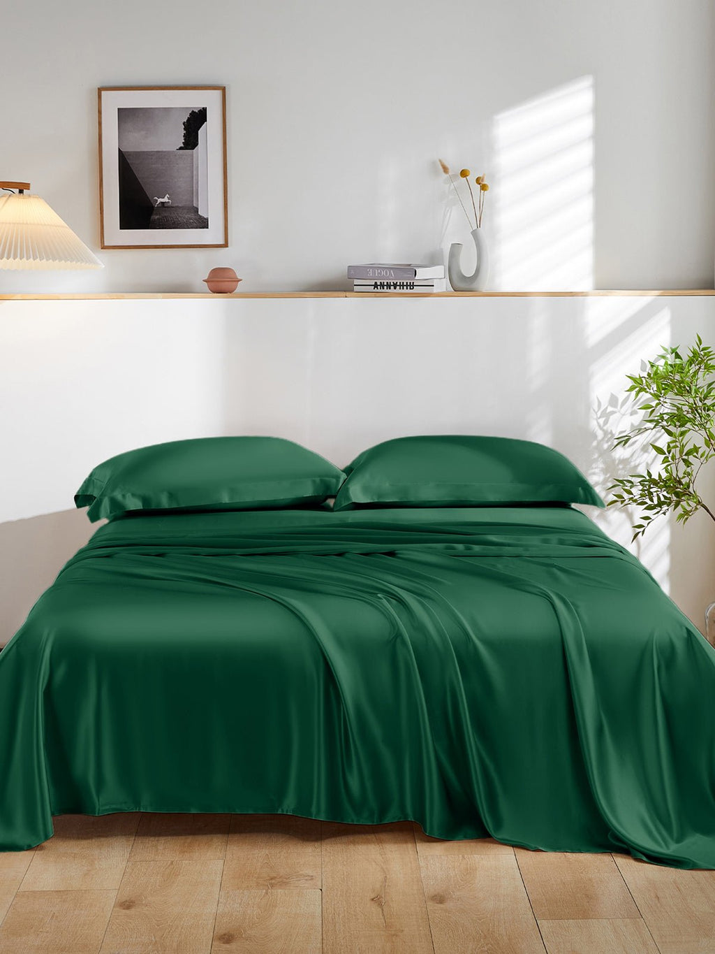 Soft Silk Sheet Set with Shams