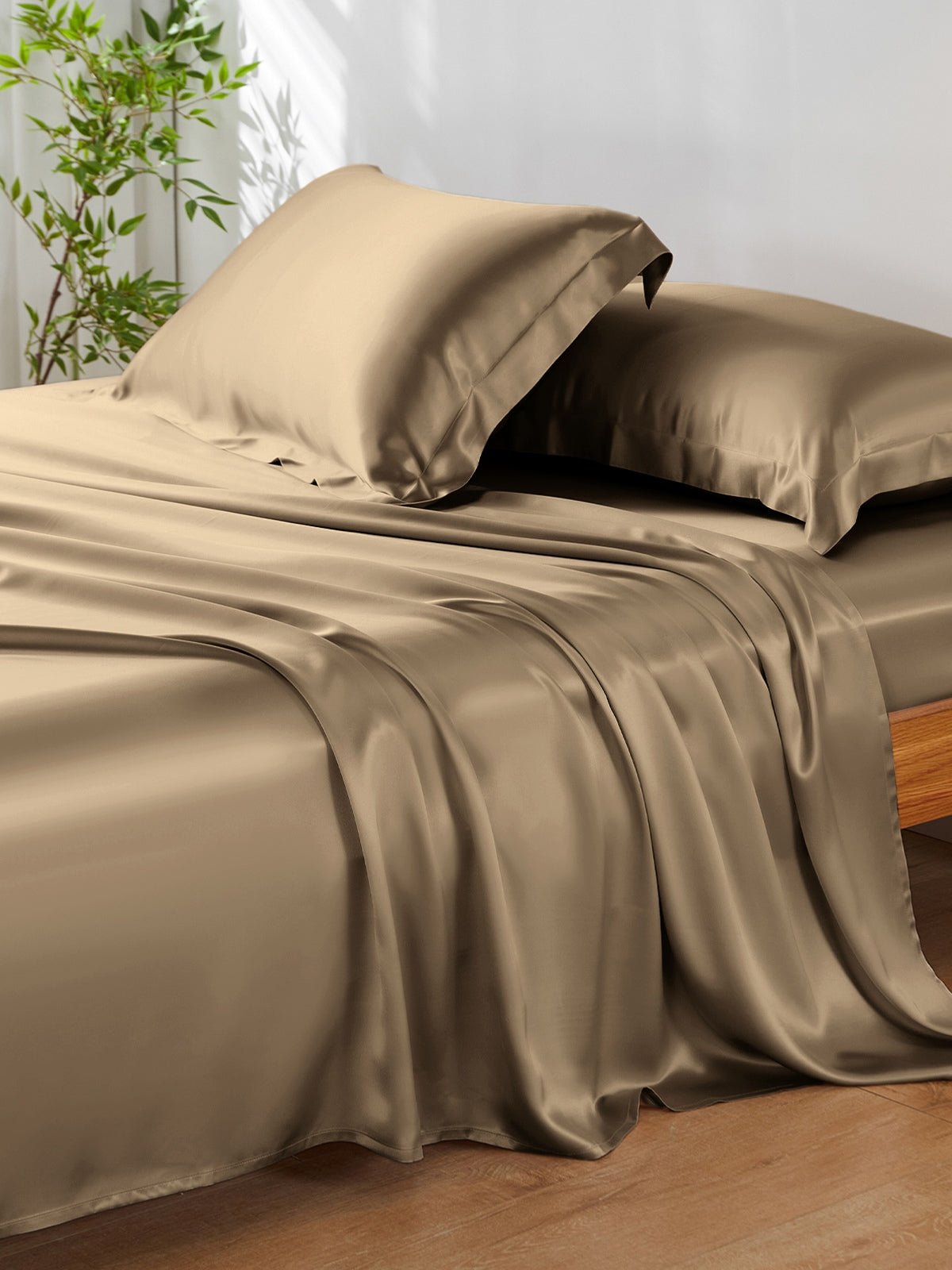 Soft Silk Sheet Set with Shams