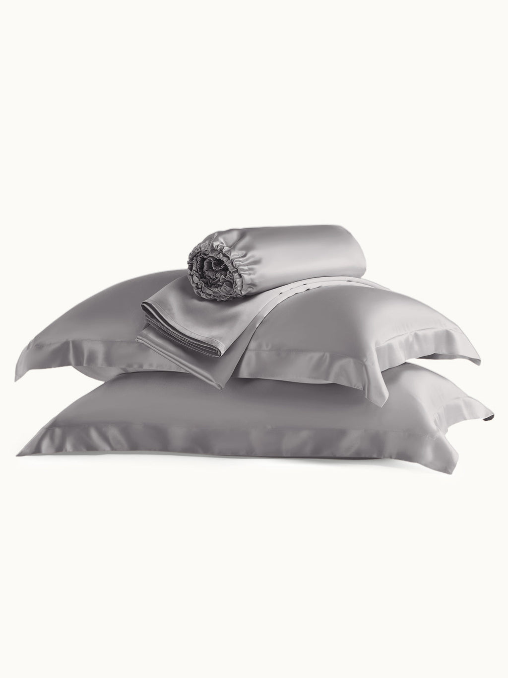 Premium Silk Sheet Set with Shams