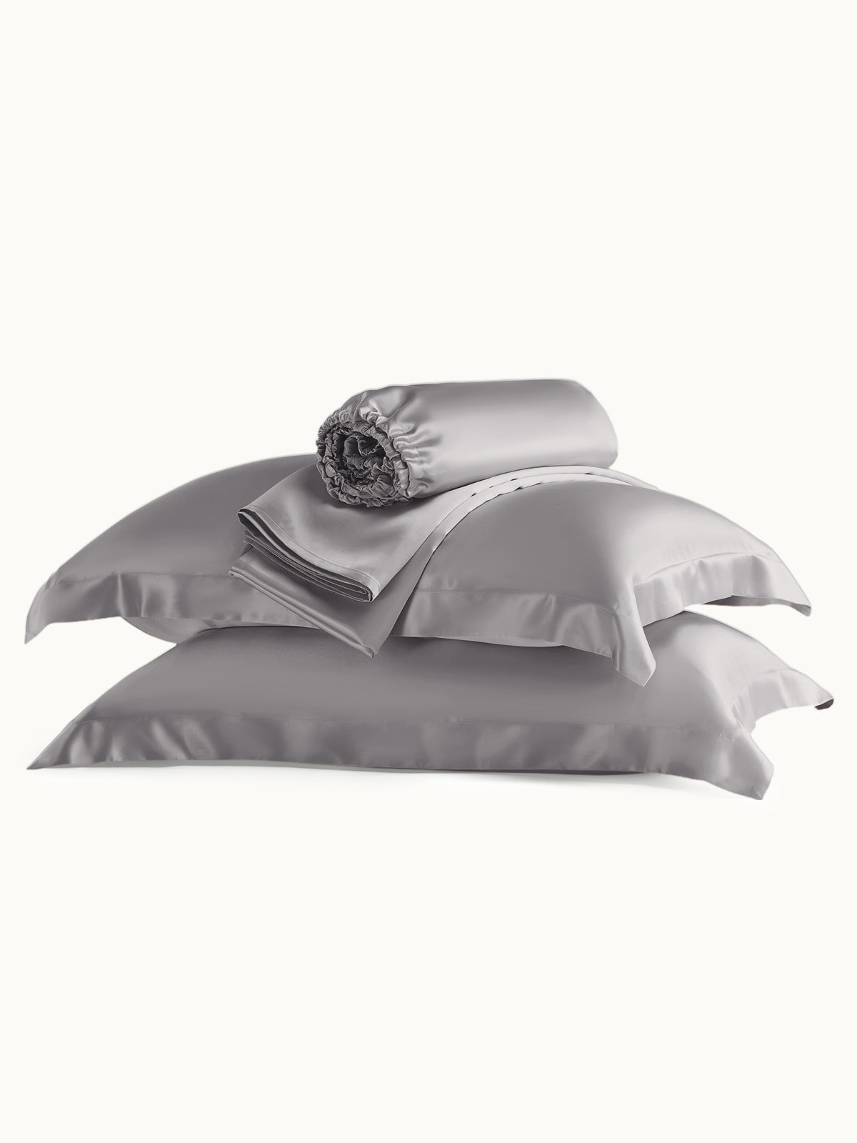 Premium Silk Sheet Set with Shams