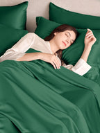 Soft Silk Sheet Set with Shams