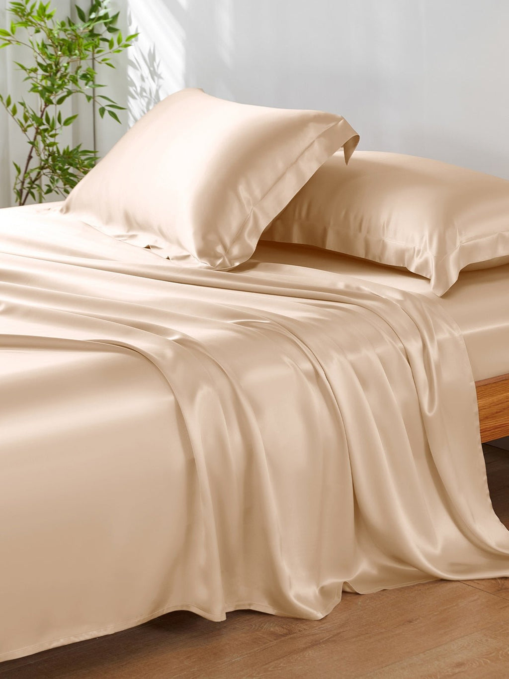 Soft Silk Sheet Set with Shams