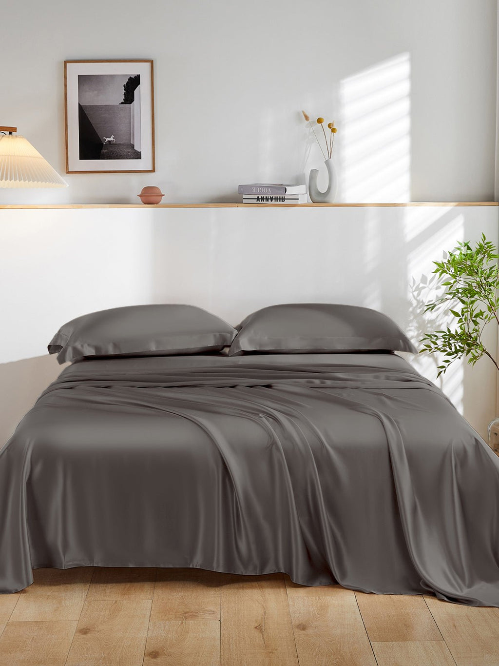 Soft Silk Sheet Set with Shams