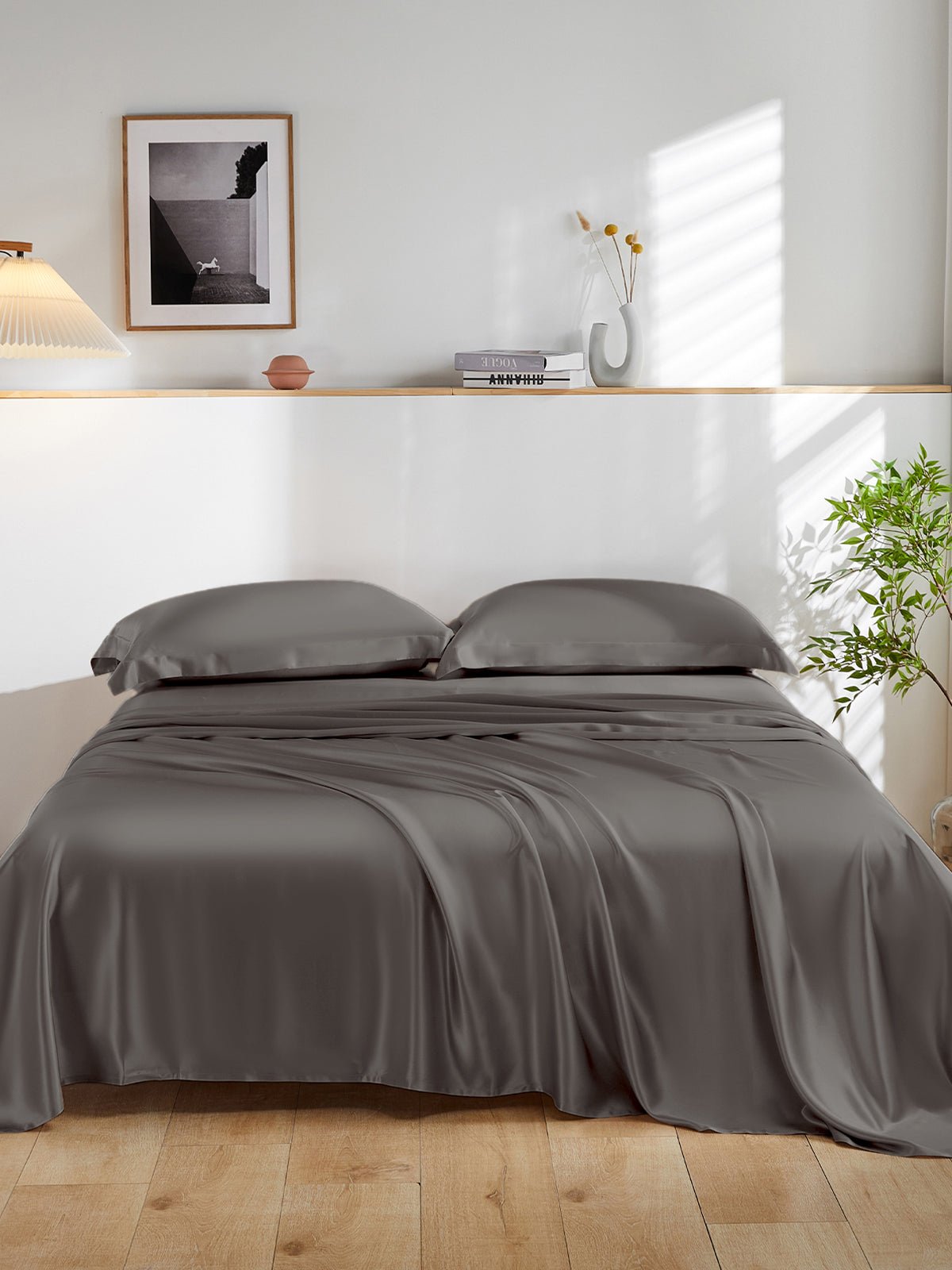 Soft Silk Sheet Set with Shams