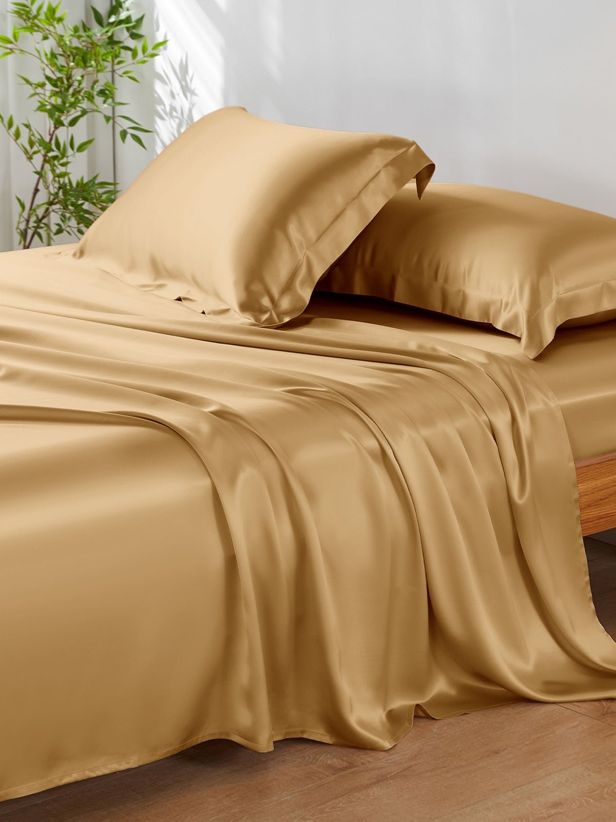Soft Silk Sheet Set with Shams