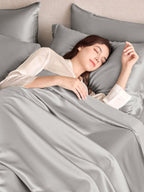 Soft Silk Sheet Set with Shams