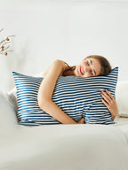 Striped Soft Silk & TENCEL™ Pillowcase