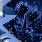 Zodiac Soft Silk Pillowcase & Eye Mask Set