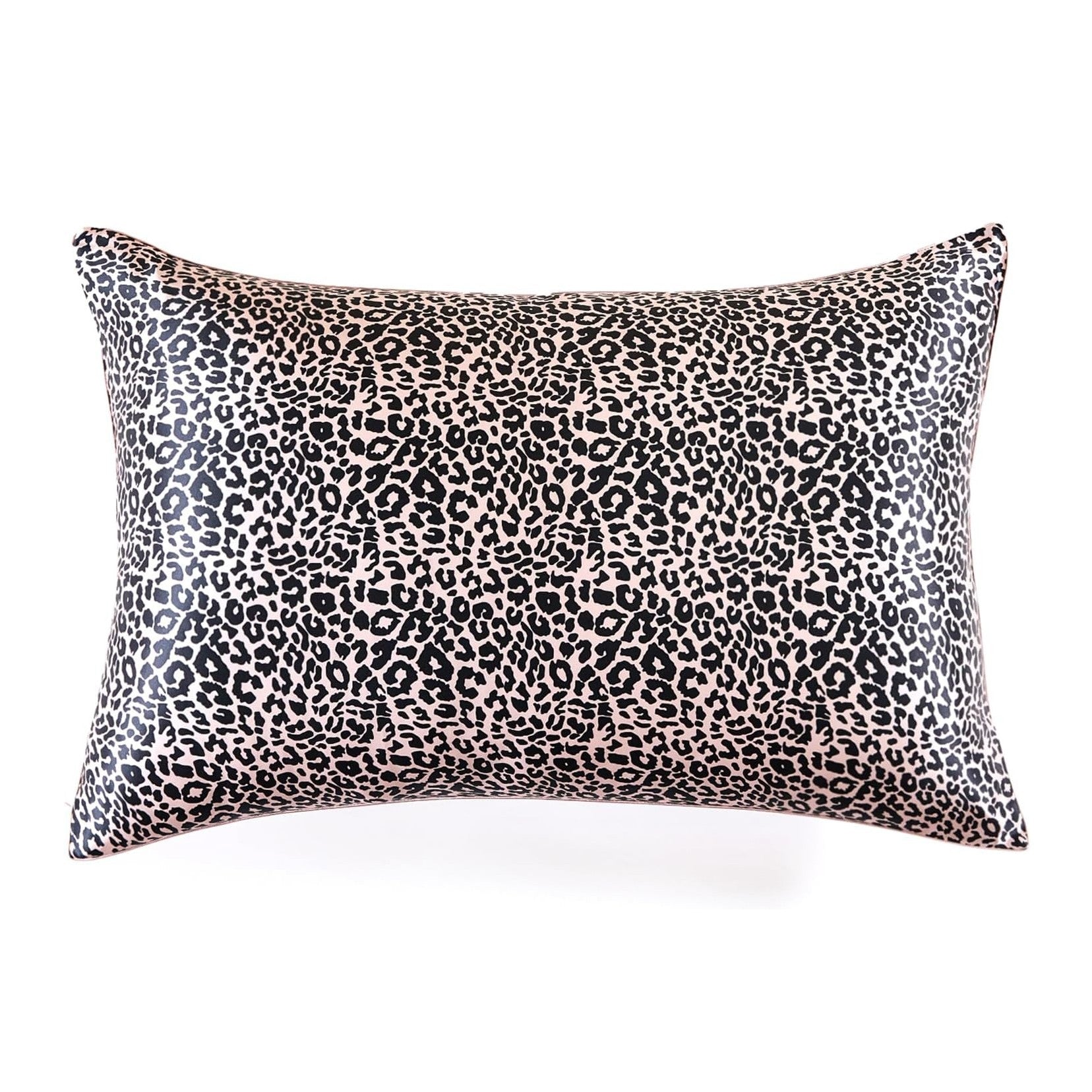 Leopard Soft Silk Pillowcase & Eye Mask Set