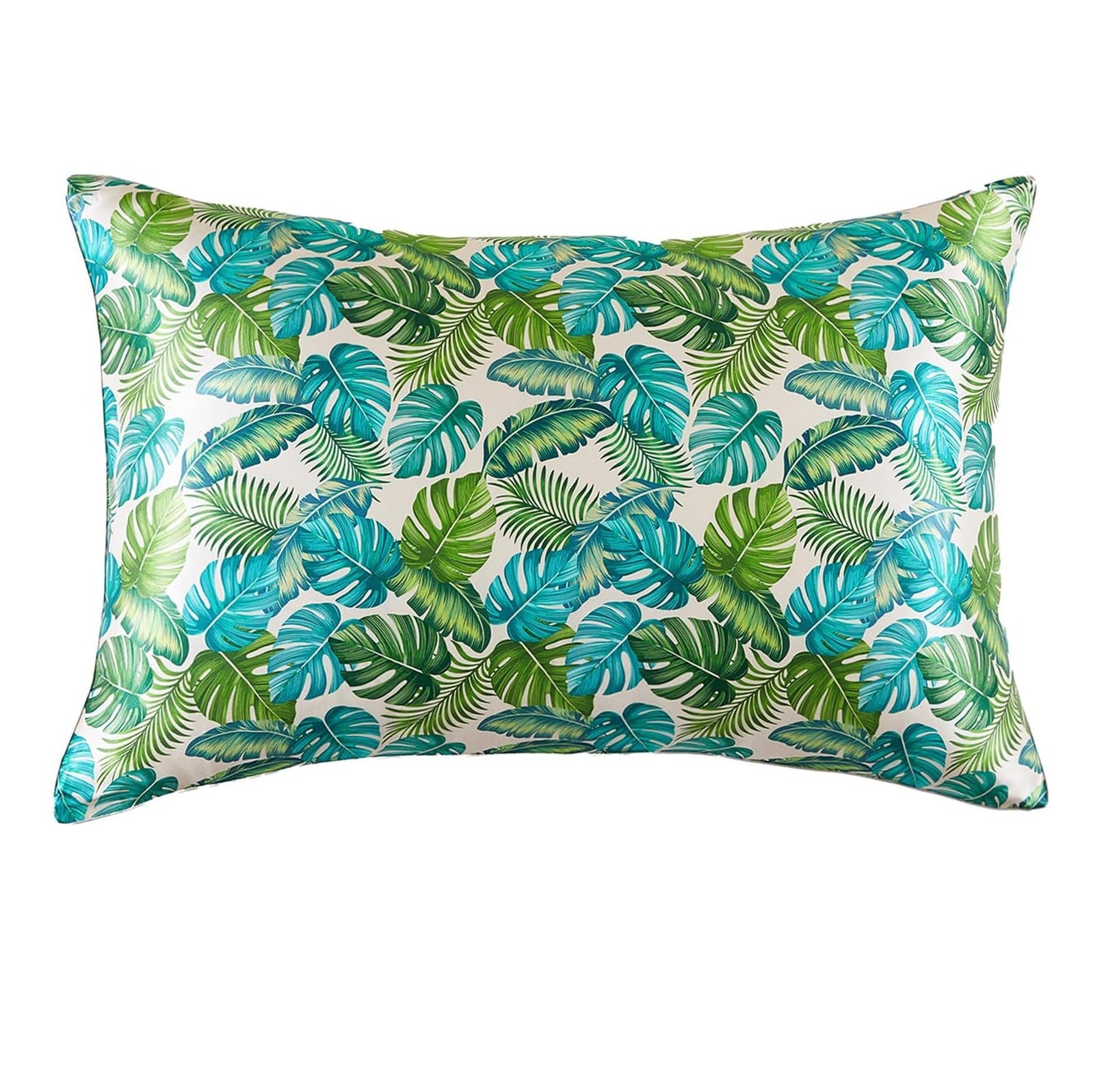 Monstera Soft Silk Pillowcase & Eye Mask Set