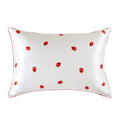 Strawberry Soft Silk Pillowcase & Eye Mask Set