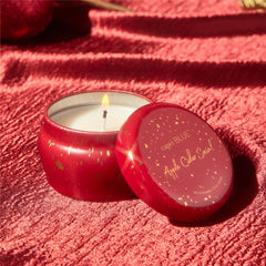 Apple Cider Social Glimmer Mini Tin Candle