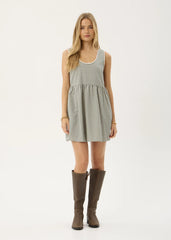 AFENDS Womens Jesse - Mini Dress - Vice Alpine Check