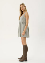 AFENDS Womens Jesse - Mini Dress - Vice Alpine Check
