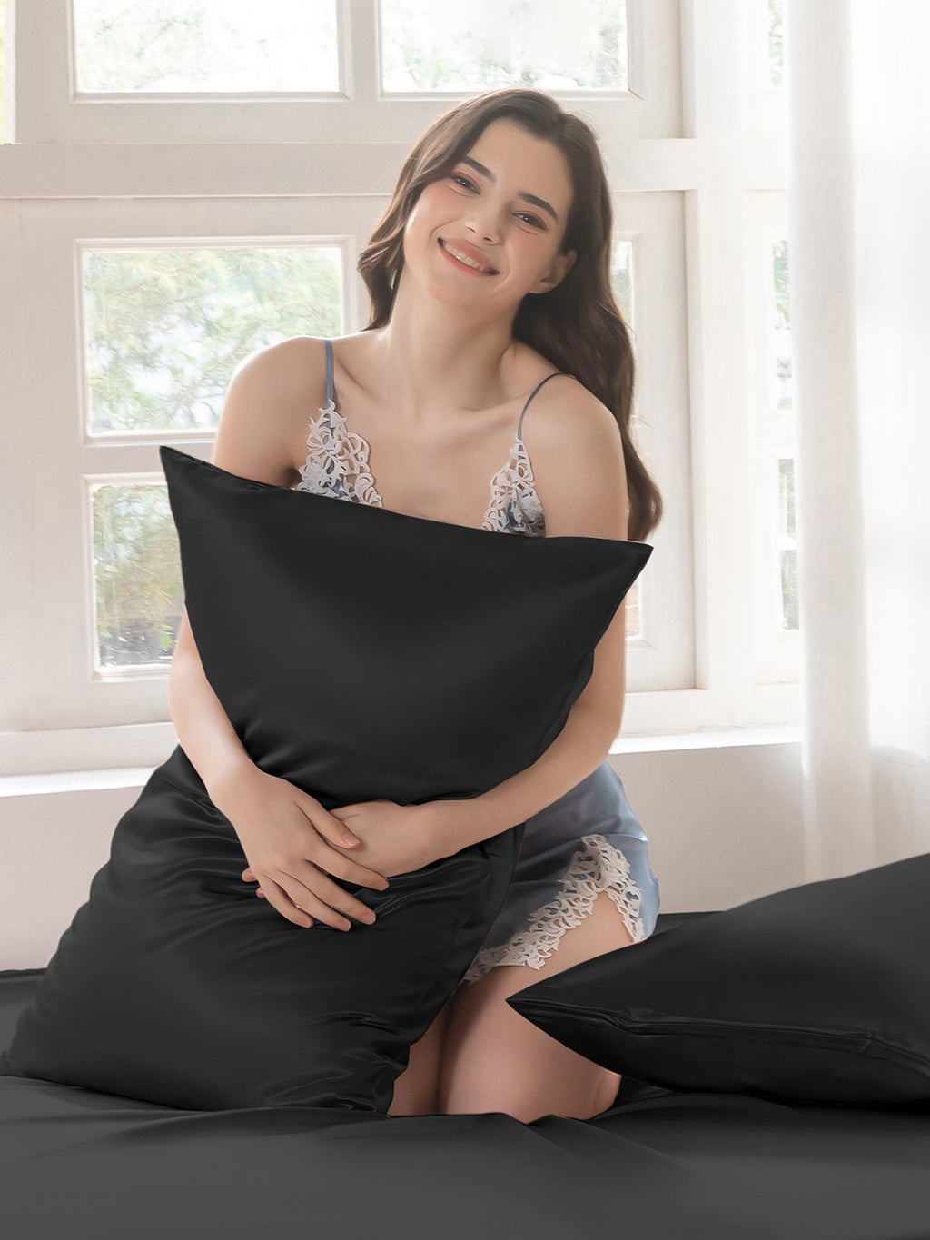 Premium Silk Travel Sleep Set with Eye Mask
