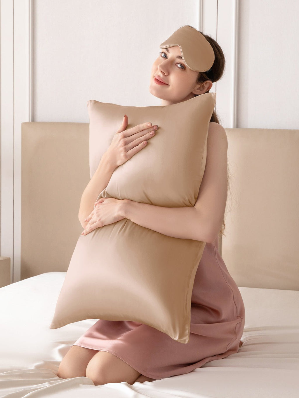 Premium Silk Travel Sleep Set with Eye Mask