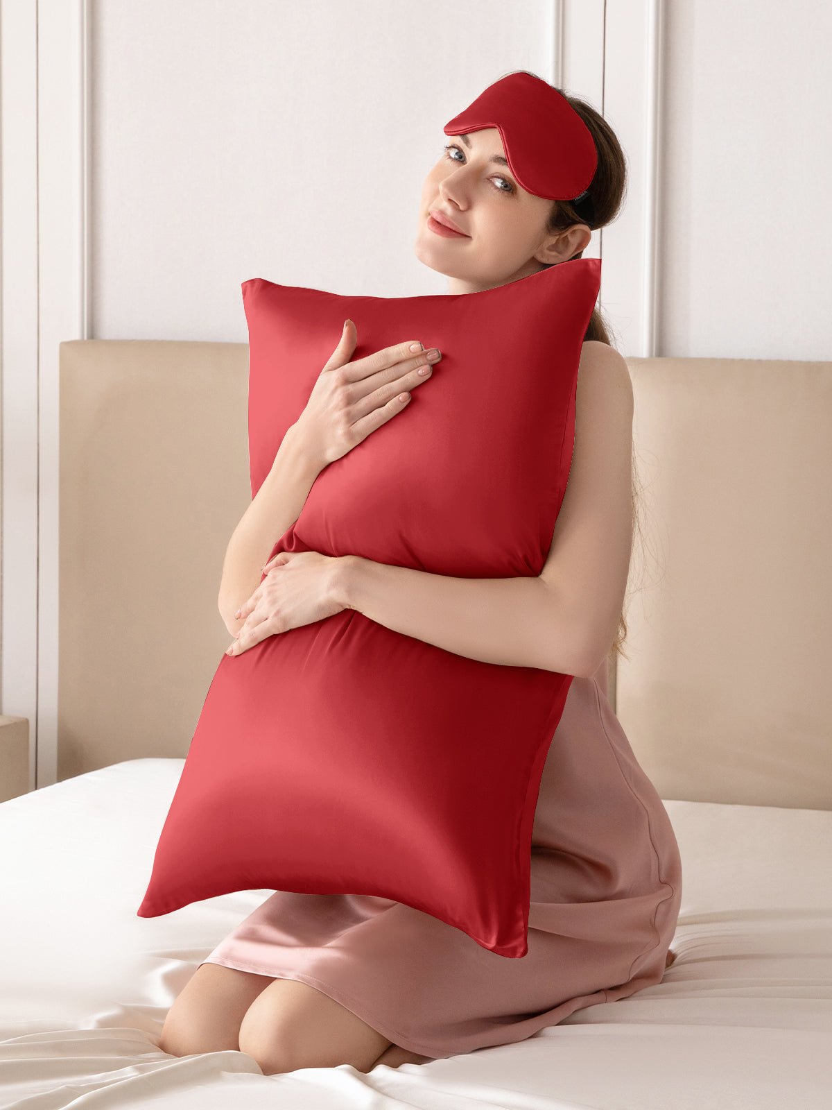 Premium Silk Travel Sleep Set with Eye Mask