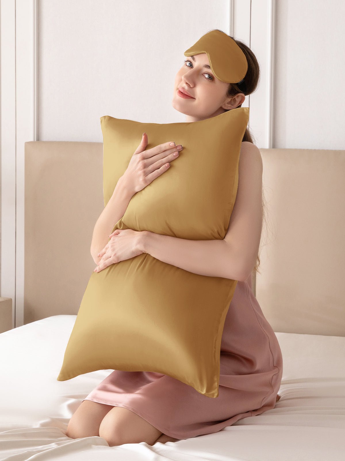 Premium Silk Travel Sleep Set with Eye Mask