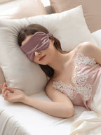 Premium Silk Travel Sleep Set with Eye Mask